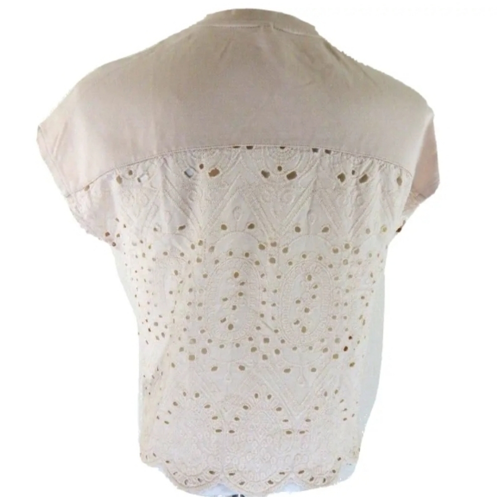 Karen Millen Lace Back Boxy Top